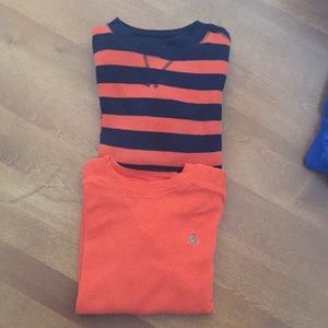 Boys Gap long sleeve shirts - size 5 - set of 2
